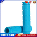 Soft BMX MTB Cycle Mountain Bicycle Bike Handle bar Rubber End(sky-blue)  )