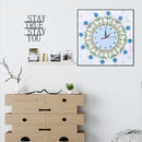DIY Flower Special Shaped Diamond Painting Embroidery Wall Clock Home Ornaments