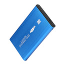 Aluminum Alloy 2.5"" External HDD SSD Box USB SATA3.0 Hard Drive Disk 6GB