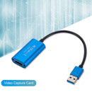 Video Capture Card HDMI-compatible to USB 4K 1080P Game Record (USB3.0)