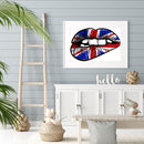 5D DIY Diamond Painting National Flag Full Drill Rhinestone Art Pictures