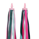 2x Kids Scooter Bike Decor Ribbon Bicycle Handlebar Tassel Streamers (Pink)