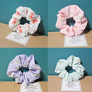 Accessories Floral Fresh Printed Hair Band Elastic Headband Hair Ring Hair Rope