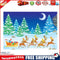 5D DIY Christmas Eve Diamond Painting Cross Stitch Embroidery Decor Craft