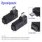 2pcs 90° Mini-USB Female, Micro-USB Male Adapter Male