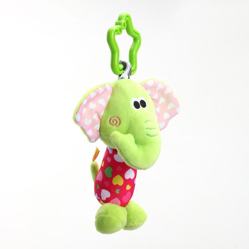 Newborn Baby Infant Handbells Developmental Bed Bells Toys (Elephant) Newly