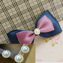 100X Flat Back Flower Beads Wedding Cards Embellishments Craft 1 DIY T3S6