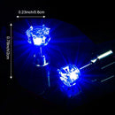 Party Halloween Women Men Ear Studs Blinking Led Earrings Studs Earrings