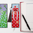 2pcs Bookmark Leather Tassel Special Shaped Diamond Painting Drawing Kit DIY