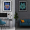 Part Drill Diamond Painting Wolf Luminous Art 5D DIY Special Shaped Picture Kit