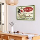 11CT 3 Strand Printed Full Embroidery Chicken Needlework DIY Cross Stitch K