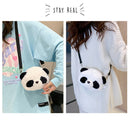 Girl Fashion Panda Shape Shopping Bag Travel Women Mobile Phone Pouch Handbag