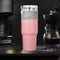 Stainless Coffee Mug Water Tea Cup Insulated Car Drinkware (890ml Pink) Newly