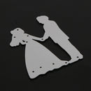 Metal Bride Groom Wedding Cutting Dies Stencils For DIY Scrapbooking