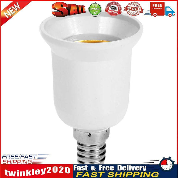 Light Adapter Screw Bulb Socket Lamp Holder Converter for E14 to E27 Newly