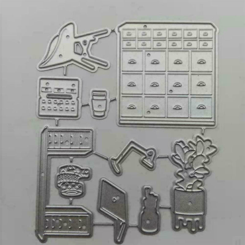 Christmas Metal Cutting Dies Scrapbooking Handmade OT1Y2 Mold Cut Tools S8R4