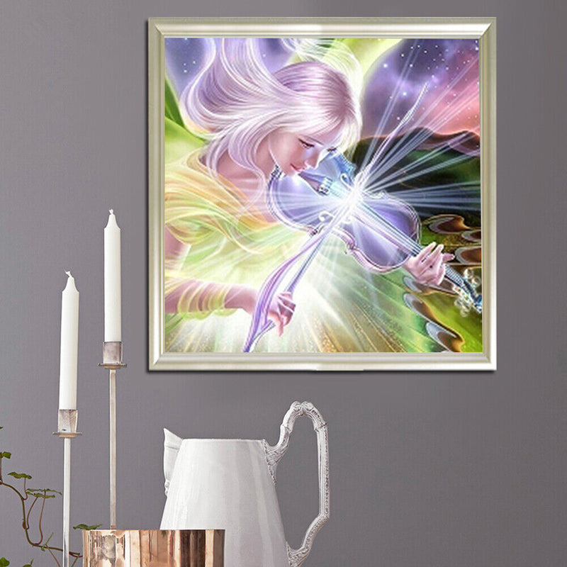 Beautiful Girl 5D Diamond DIY Painting Craft Kit Home Decor