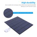 Portable Solar Charger Camp Equipment 165x135mm for Phone/3-5V Battery Char