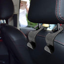 Car Back Seat Hook Rhinestones Handbag Auto Headrest Hanger Holder (White) Newly