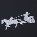Run Carriage DIY Metal Embroidery Scrapbooking Craft Stencil Cutting Die