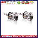 2pcs Guitar Pegs for Folk Ukulele Guitar Strap Buckle Button End Lock Pins