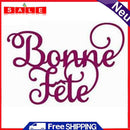 French Alphabet Metal Cutting Dies for DIY Scrapbooking Album Paper Cards Crafts