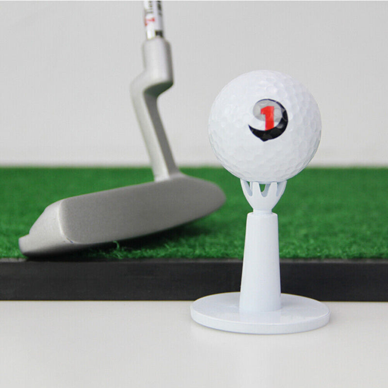 2pcs Adjustable Rubber Golf Tees Training Practice Golf Ball Holder Tees Newly