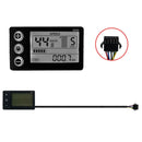 Electric Bike S866 24/36/48V Plug LCDDisplay For E-bike Scooter Part Waterproof