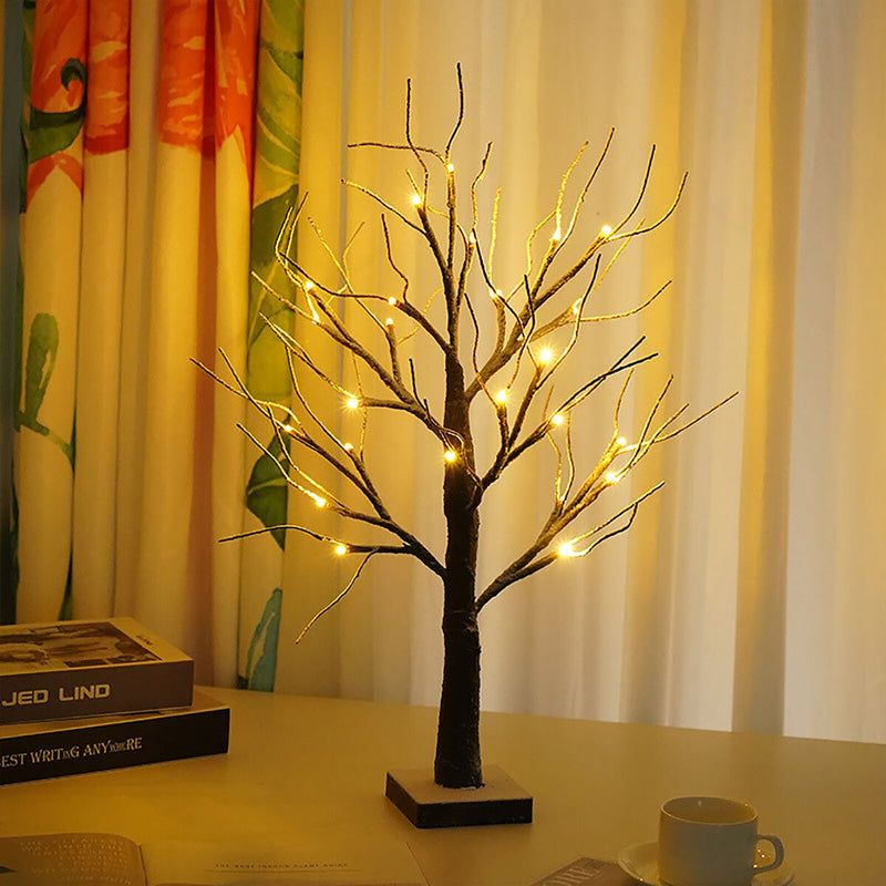 Birch Tree Lighted Artificial Branches Tree Decoration for Home Party Festival