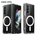 Magsafing For SamsungGalaxyZ Flip 4 3 Transparent Magnetic Wireless Armor Case_