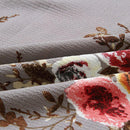 Floral Print Dresses Loose Women Summer Half Sleeve Clothing Plus Size Dress