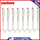 8pcs/lot Soft Fish Fork Tail Fishing Lures Artificial 1.7g 8cm Bionic Baits