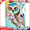 DIY 5D Diamond Embroidery Animal Painting Cross Stitch Craft Decor Mini