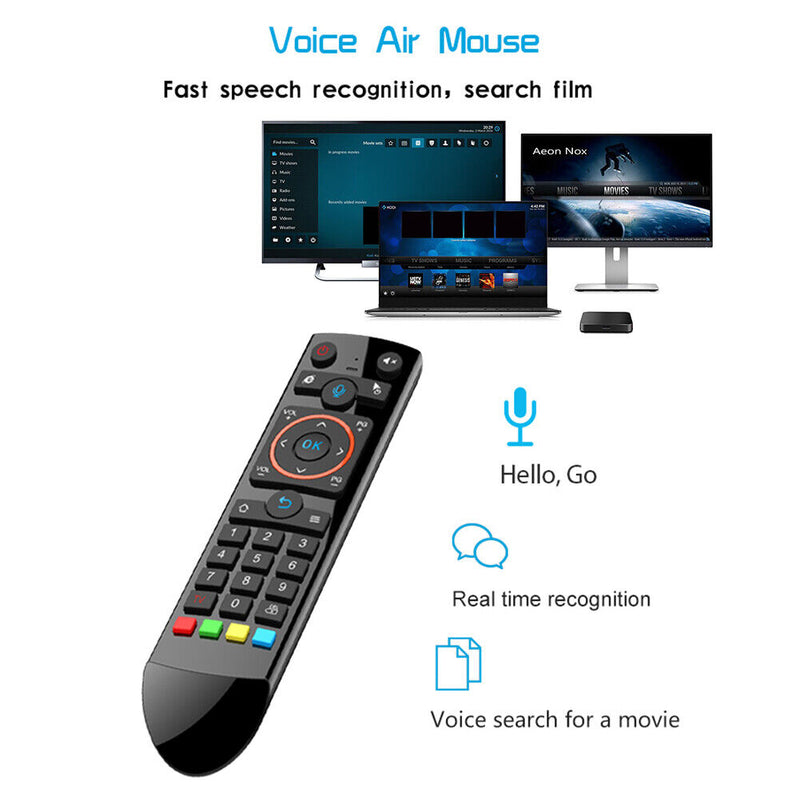 Q2 Backlit Air Mouse Wireless 2.4GHz RF Smart Remote Control (Standard)
