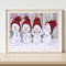 Oil Paint By Numbers Picture DIY Drawing Painting Snowman Baby Drawing on C