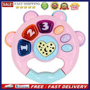Projection Musical Baby Rattles Toys Infant Hand Bells Number Graphic Cognition