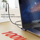 L Shaped Type-C Female to Male 100W Charging Converter 40Gbps Magnetic Adapter
