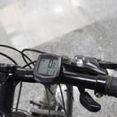 Waterproof Bicycle Computer Wired Odometer Cycling Bike Speedometer Stopwatch