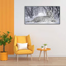 White Tiger Oil Paint By Numbers Kits Canvas Picture DIY Wall Art Craft Set