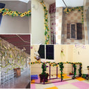 Yellow Sunflower Chain Garland 8.5 ft Silk Wedding Gazebo Arch Flowers Dec hot.