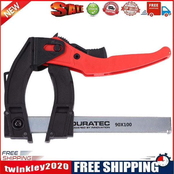 DURATEC Ratchet F Clamp Woodworking Clamp Quick Grip Wood Clip (DT64090100)