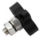 Bus Bar M10 Positive Power Distribution Stud Terminal Block (Black) Newly