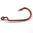20pcs Barbed Crank Sharp Fishing Hooks Pesca for Soft Bait Tackle 2/0#