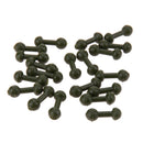 40pcs/20pcs Carp Fishing Chod Beads Soft Rubber Beads Release Rig Heli Carp