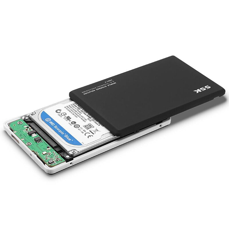 SSK HE-V300 2.5 Inch SATA SSD HDD Enclosure USB 3.0 External Hard Disk Case