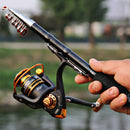 Fishing Rod FRP Carbon Fiber Telescopic Fishing Rod Fishing Pole Pesca Tackle