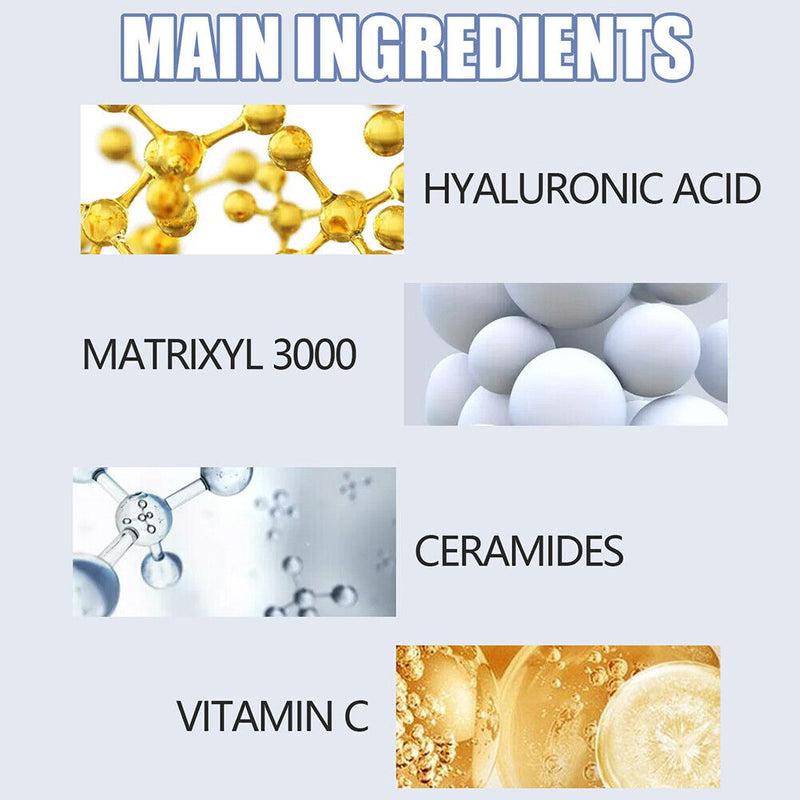 Collagen Serum Whitening Anti Wrinkles Moisturizing Hydrating Facial Essence