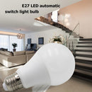 Sound+Light Sensor Control LED Lamp Automatic Smart Sensor Bulb Light (7W) Newly