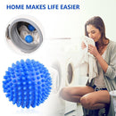 2pcs 6.5cm Laundry Ball PVC Reusable Clean Tools Laundry Dryer Accessories