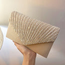 Party Satin Banquet Clutch Bag Evening Bags Ladies Clutches Envelope Chain Bags